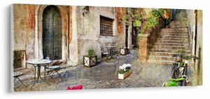 Tablou - Străzile vechi din Roma (120x50 cm)