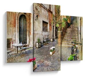 Tablou - Străzile vechi din Roma (90x60 cm)