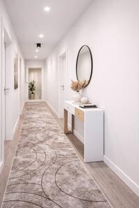 Traversa Covor, Fashion 32006, Bej Maro, Latime 100 cm, Diverse Lungimi
