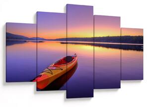 Tablou - Kayak pe lac (150x105 cm)