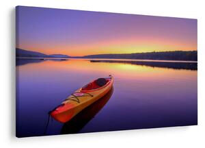 Tablou - Kayak pe lac (90x60 cm)