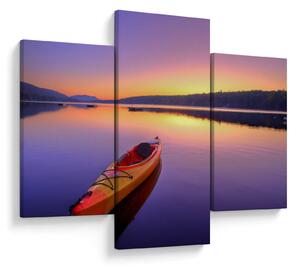 Tablou - Kayak pe lac (90x60 cm)