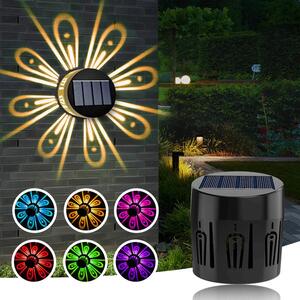 Set 6 lampi solare, lumina LED RGB