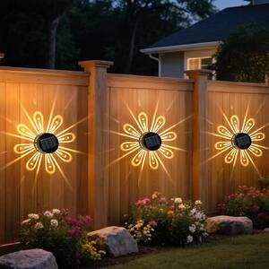 Set 6 lampi solare, LED RGB
