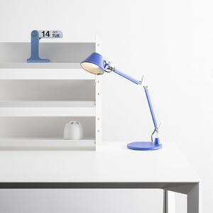 Artemide Lampa de masă Tolomeo Micro, albastră, Albastru, Studiu / Birou, Metal, Design