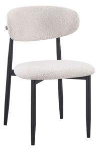 Scaun Bucatarie/ Dining Felicio Boucle Crem