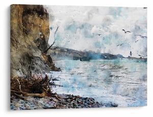 Tablou - Recif, acuarelă (70x50 cm)