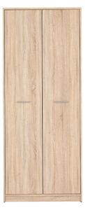 Dulap NEPO PLUS, stejar sonoma, PAL, cu 2 usi, 80x55x197 cm