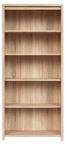 Biblioteca KASPIAN, stejar sonoma, PAL, 90x41x200 cm