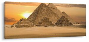 Tablou - Piramidele (120x50 cm)