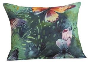 Husa decorativa pentru perna COLORFUL BUTTERFLY 40x50 cm, colorat