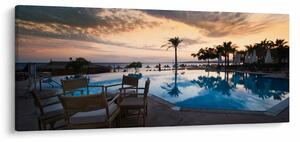 Tablou - Stațiune la mare (120x50 cm)