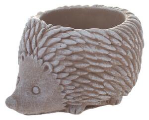 Capac din beton pentru ghiveci Arici , 17 x 9 x 12,5 cm
