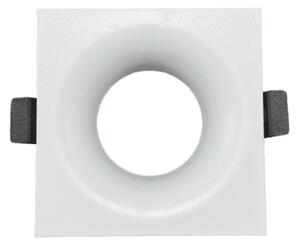 Ramă pentru spot încastrat GU10 8,6x8,6 cm albă