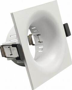 Ramă pentru spot încastrat GU10 8,6x8,6 cm albă