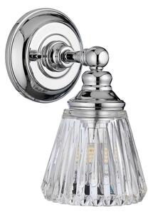 Quintiesse QN-KEYNES1-BATH-LED Lampă de perete pentru baie KEYNES, soclu 1xG9, 3W, 230V, IP44, crom lucios