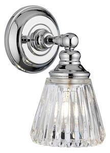 Quintiesse QN-KEYNES1-BATH-LED Lampă de perete pentru baie KEYNES, soclu 1xG9, 3W, 230V, IP44, crom lucios