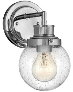 Quintiesse QN-POPPY1-PC-BATH - aplică de perete pentru baie POPPY, 1xE27/60W/230V, IP44, crom lucios