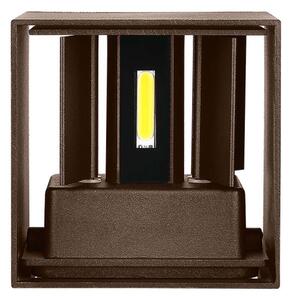 Aplică LED de exterior LED/11W/230V 3000K IP65 maro