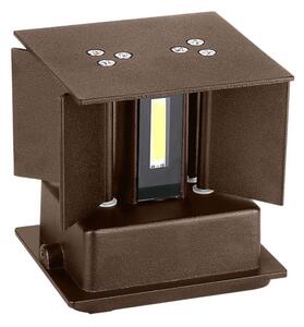 Aplică LED de exterior LED/11W/230V 3000K IP65 maro