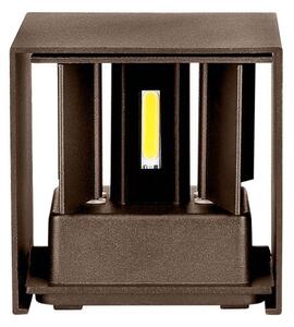Aplică LED de exterior LED/11W/230V 3000K IP65 maro