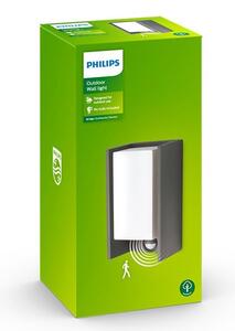 Aplică de exterior BRIDGE cu senzor 1xE27/15W/230V IP44 Philips