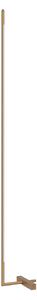 HighLight Lampadar LED Amalfi XL, auriu, înălțime 180 cm, metal, dimabil, reglabil, Auriu / Alamă, Camera de zi / sufragerie, Metal, Modern