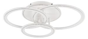 Plafonieră LED dimabilă Zuma Line MS238130-WH LUNAR LED/55W/230V 3000-6000K alb + telecomandă