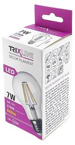Bec LED FILAMENT VINTAGE A60 E27/7W/230V 2700K