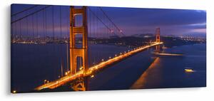 Tablou - Podul Golden Gate (120x50 cm)