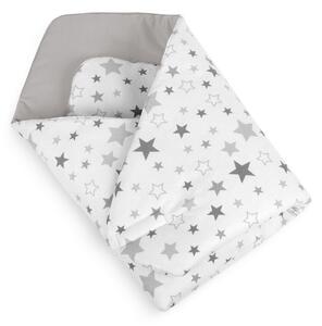 Bellatex Înveliș pentru copii Stele gri , 75 x 75cm