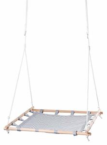 Woody Pătrat balansoar cu țesătură, 100 cm
