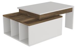 Masă de cafea Kolarado White Walnut