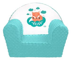 New Baby Baby Scaun Minky Fox mint , 42 x 53 cm