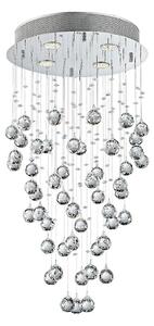 LUXERA 62411 - Lustra aplicata de cristal NORR 4xGU10/50W/230V