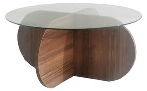 Masă de cafea Bubble Walnut