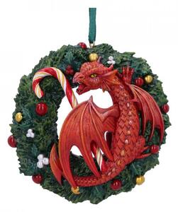Decoratiune cu agatatoare dragonel Sweet Tooth - Anne Stokes 9cm