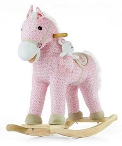 Milly Mally Pony Cal balansoar cu melodia, roz