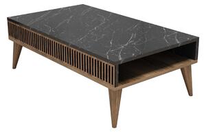Masă de cafea Milan Walnut Black