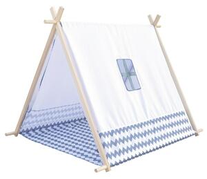 Bino Cort pentru copii Little house alb, 125 x 92x 95 cm