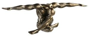 Figurina Cliffhanger, rasina, bronz, 61x20 cm