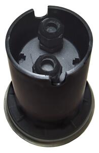 Corp de iluminat de exterior pentru căi de acces 1xGU10/35W/230V IP67 crom mat