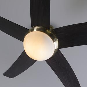 Ventilator de tavan auriu cu telecomandă - Cool