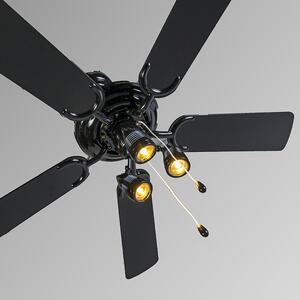 Ventilator de tavan negru - Mistral 42