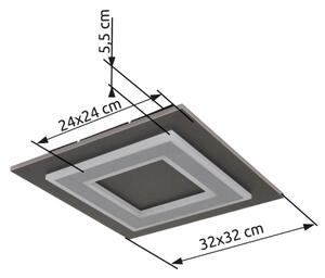 Plafonieră LED Globo 48033-24 JAYDEN LED/24W/230V