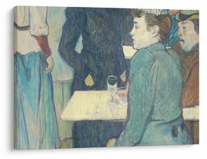 Tablou - Henri de Toulouse-Lautrec, A Corner of the Moulin de la Galette, reproducere (70x50 cm)