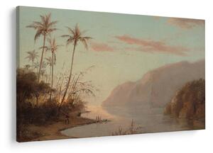 Tablou - Camille Pissarro, A creek in st. Thomas (Virgin Islands), reproducere (90x60 cm)