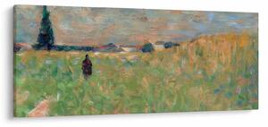 Tablou - Georges Seurat, A Summer Landscape, reproducere (120x50 cm)