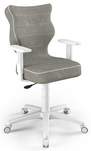 Entelo Good Chair Scaun ergonomic birou copii Duo VS03, 6, gri și alb CA-D-6-A-B-VS03-B