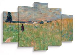 Tablou - Georges Seurat, A Summer Landscape, reproducere (150x105 cm)